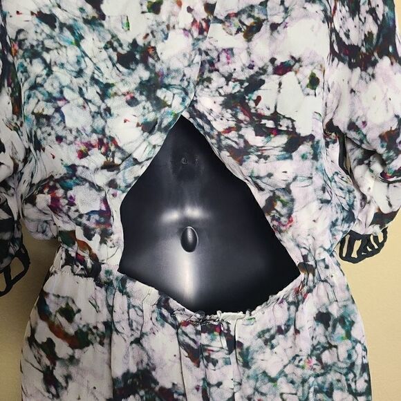 Rebecca Minkoff Sunny Broken Glass Print Mini Dress - Picture 7 of 9